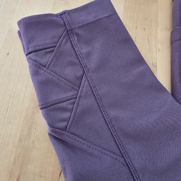 Mondetta Women’s Mauve Performance Luxury High Waisted Leggings Pockets Large - Picture 5 of 6